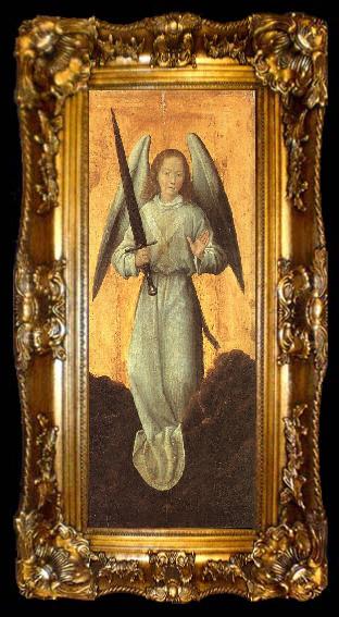framed  Hans Memling The Archangel Michael, ta009-2